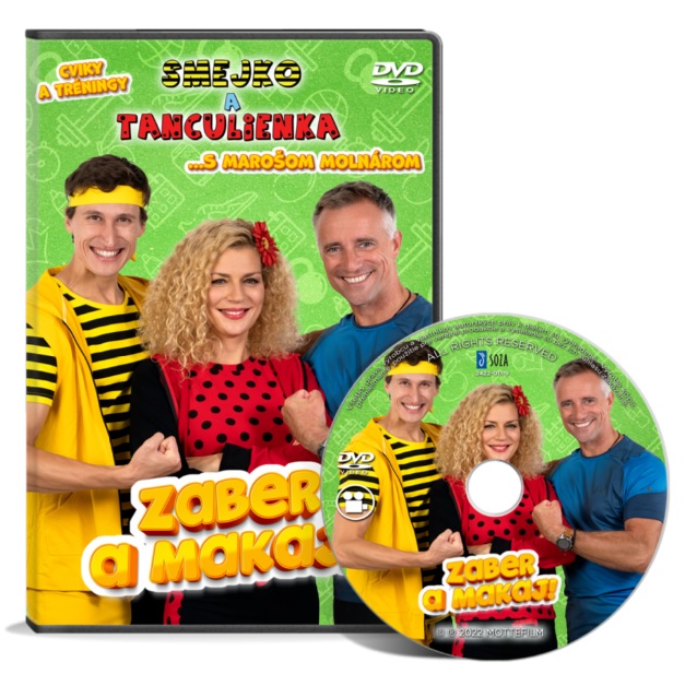 Smejko a Tanculienka: Zaber a makaj! - DVD