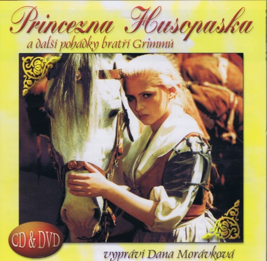 Princezna husopaska a další pohádky bratří Grimmů CD+DVD