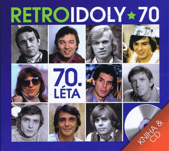 Retro Idoly 70. léta - CD+kniha