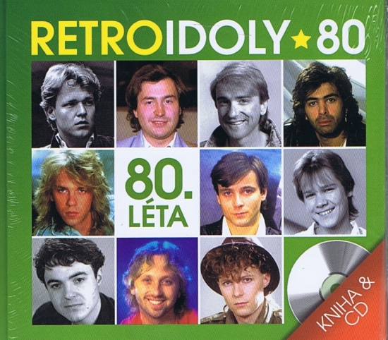 Retro Idoly 80. léta - CD+kniha