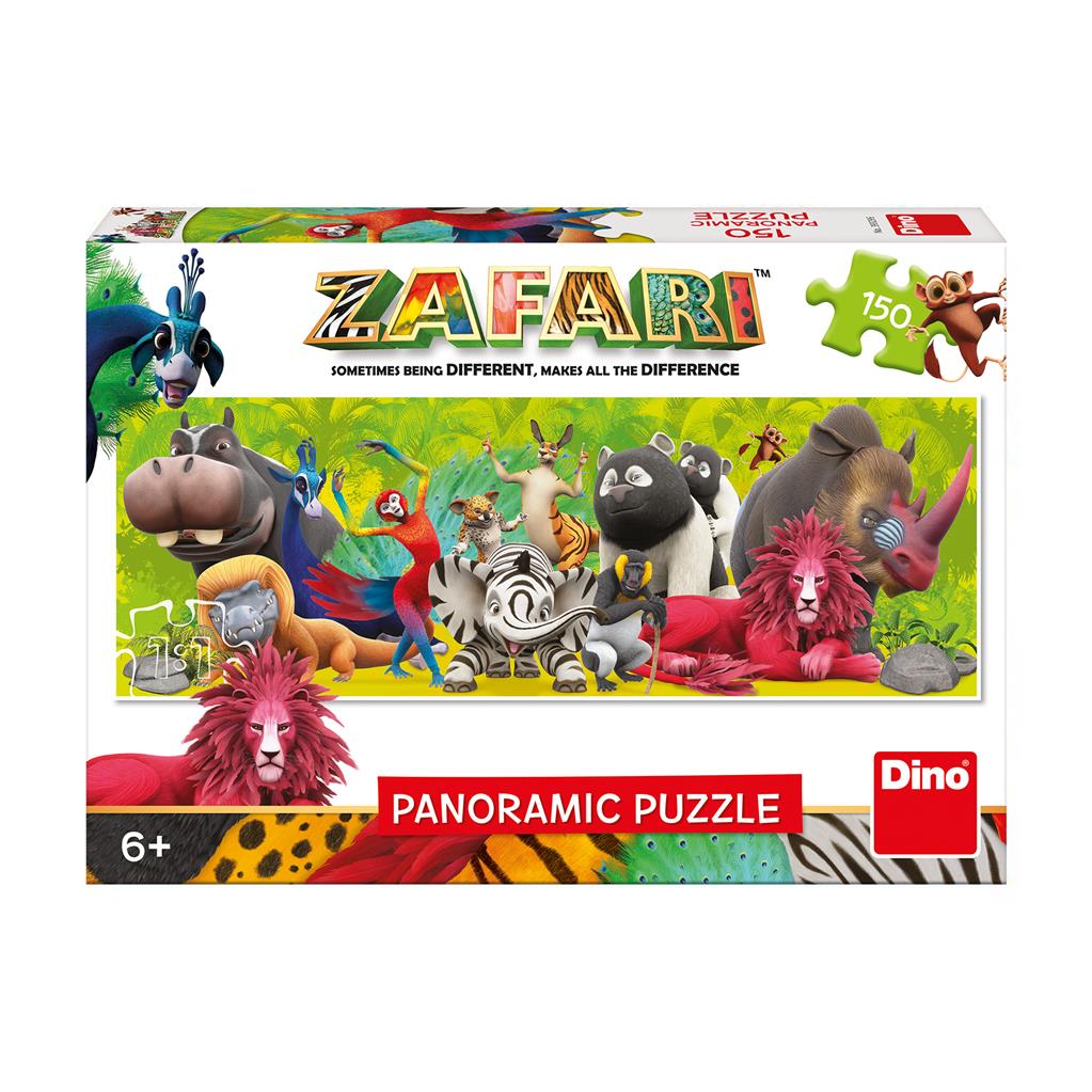 Puzzle Zafari Přátelství 150 dílků