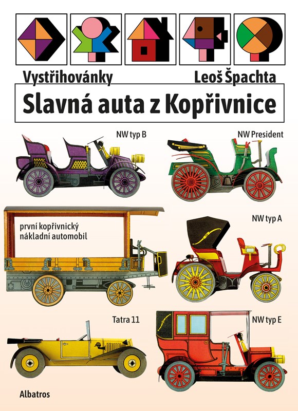 Vystřihovánky Slavná auta z Kopřivnice