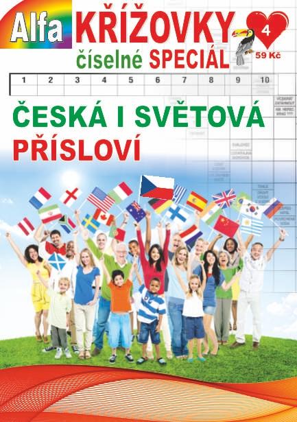 Křížovky číselné speciál 4/2022 - Česká i světová přísloví