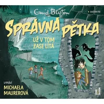 Enid Blytonová:  Správna pětka už v tom zase lítá (Čte Michaela Maurerová) - MP3-CD