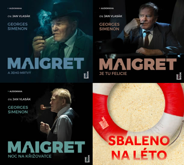 Maigret - CDmp3 (komplet Maigret a jeho