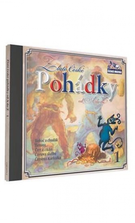 Zlaté České pohádky  1. - 1 CD
