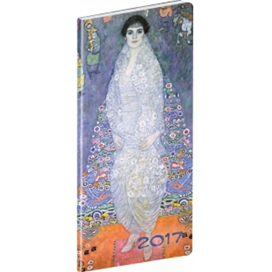 Diář 2017 - Klimt - kapesní/plánovací měsíční
