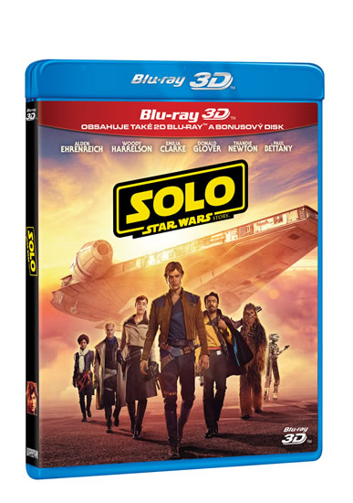 Solo: Star Wars Story 3BD (3D+2D+bonus disk)