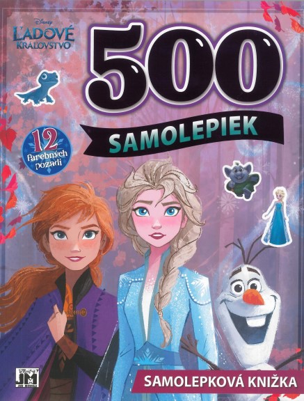 500 Samolepiek/ Ľadové kráľovstvo