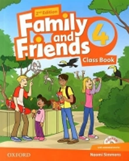 Family and Friends 2nd Edition 4 Course Book with MultiROM Pack
