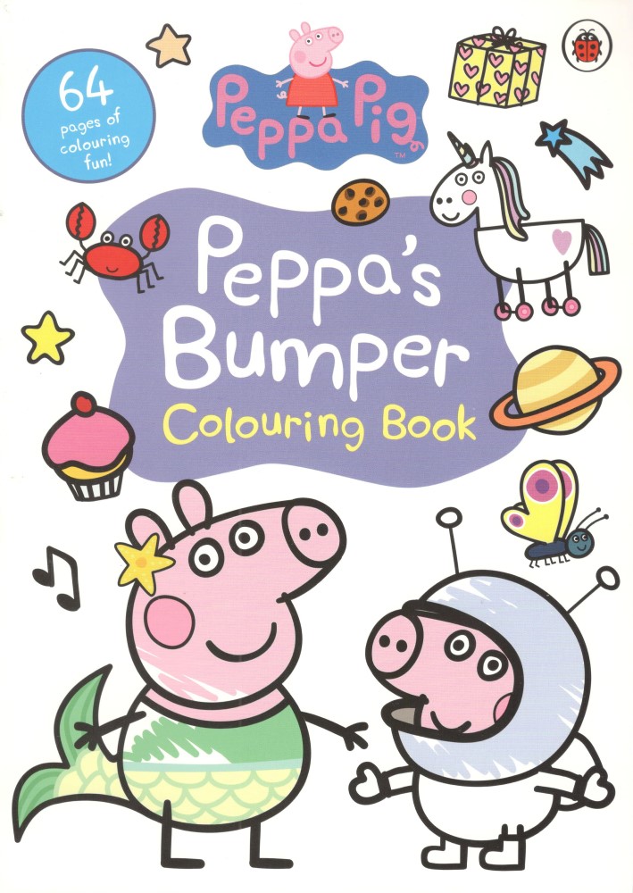 Peppa Pig: Peppa's Bumper Colouring Book : Official Colouring Book