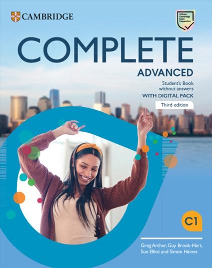Complete Advanced Student´s Book without Answers with Digital Pack, 3rd edition