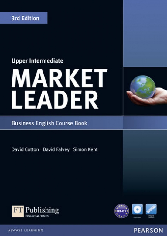 Market Leader 3rd Edition Upper Intermediate Coursebook & DVD-Rom Pack