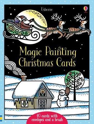 Magic Painting Christmas Cards - Water coloring book
