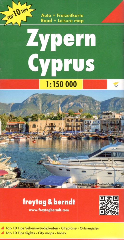 Cyprus - automapa 1:150 000