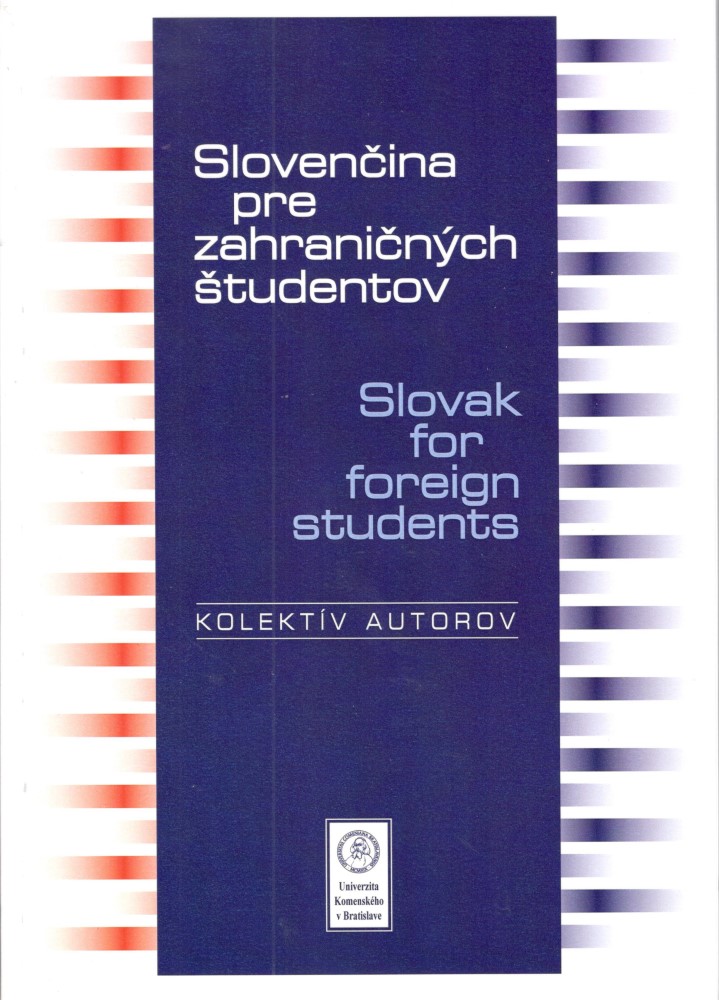 Slovenčina pre zahraničných študentov - Slovak for foreign students