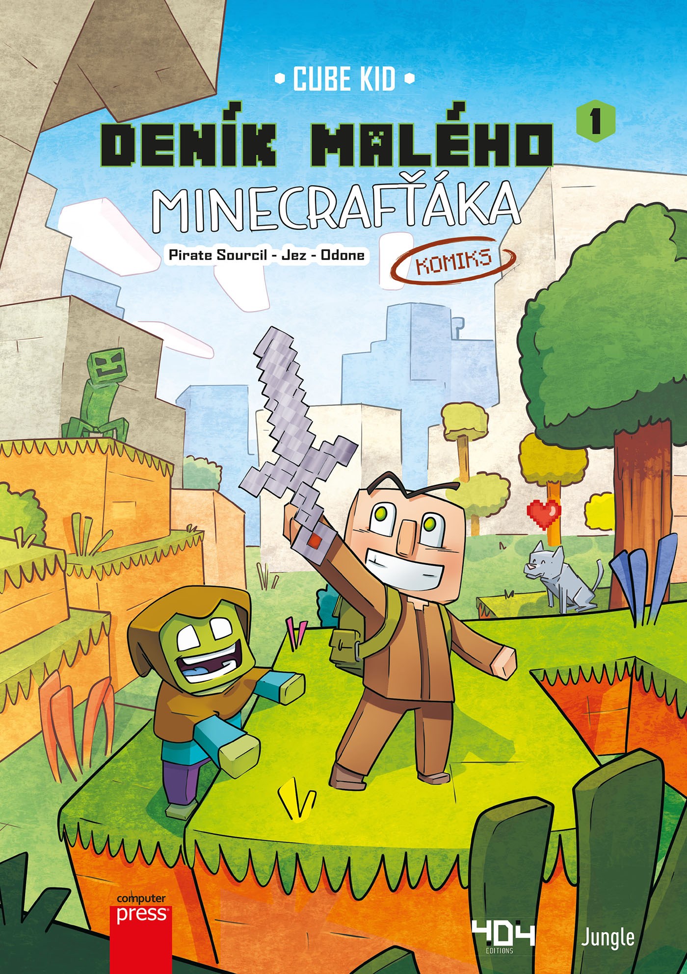 Deník malého Minecrafťáka Komiks 1