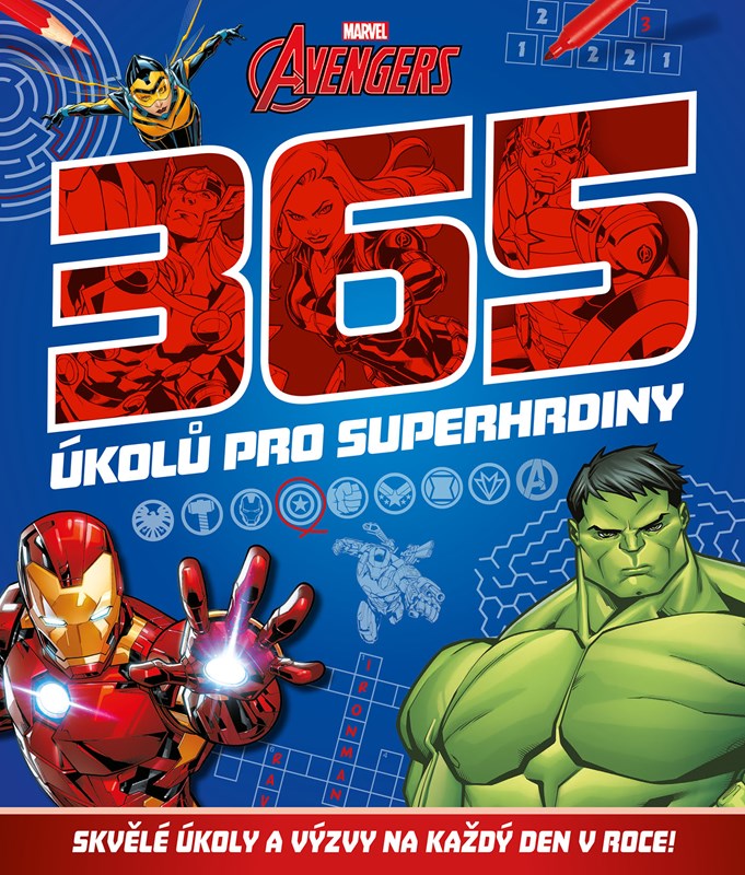 Marvel Avengers 365 úkolů pro superhrdiny