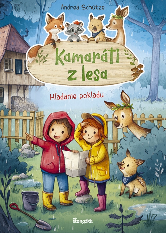Kamaráti z lesa Hľadanie pokladu - Séria Kamaráti z lesa 5. kniha