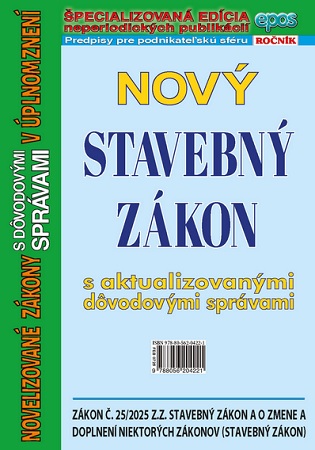 Nový stavebný zákon