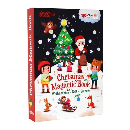 Magnetická kniha Vianoce - Christmas Magnetic Book-2.vydanie