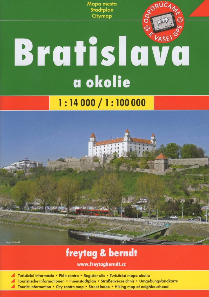 Bratislava a okolie 1:14 000