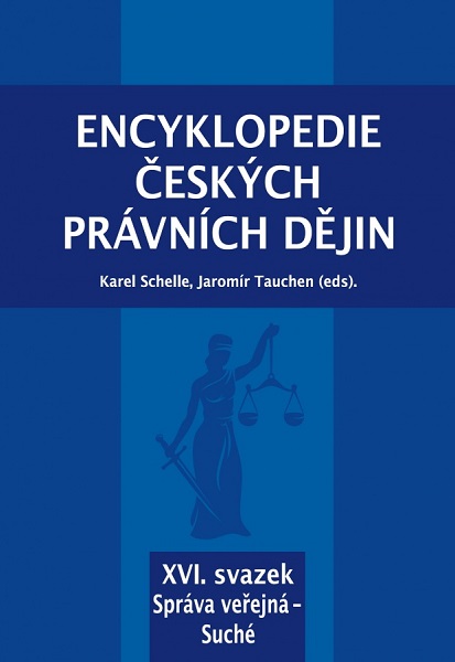 Encyklopedie českých právních dějin - XVI. svazek