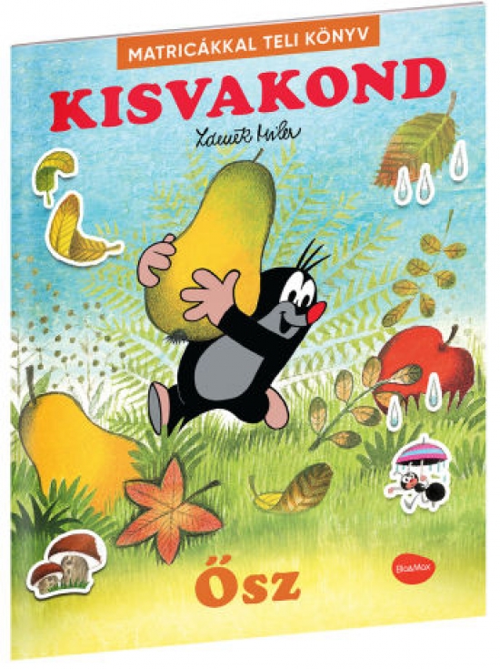 KISVAKOND & ŐSZ - Matricákkal teli könyv