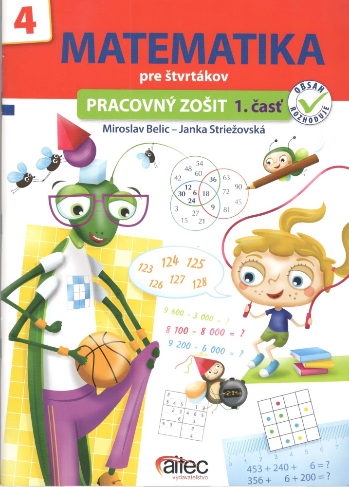 Matematika pre štvrtákov / Geometria – pracovný zošit 1. časť