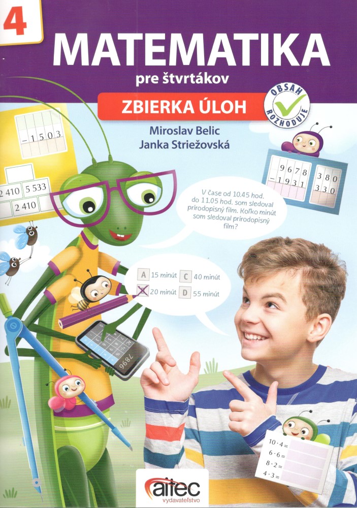 Zbierka úloh z matematiky pre štvrtákov
