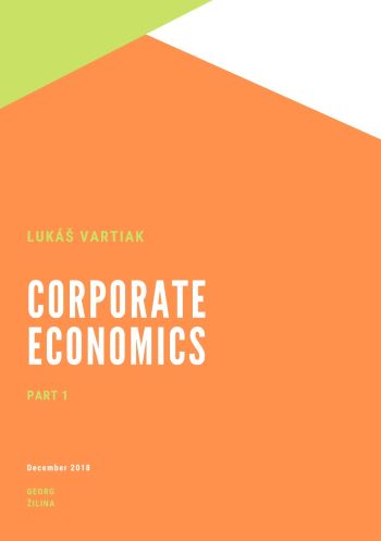 Corporate Economics Part 1