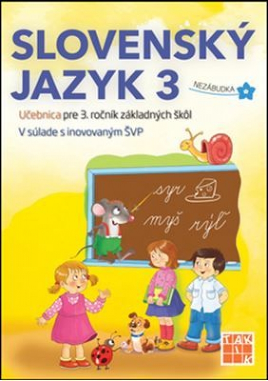 Slovenský jazyk 3-Učebnica pre 3. ročník ZŠ