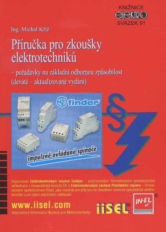 Příručka pro zkoušky elektrotechniků (deváté - aktualizované vydání)