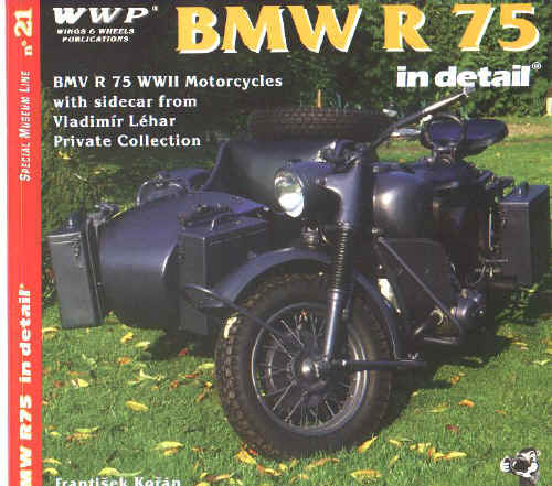 BMW R75 WWII  in detail