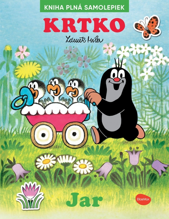 KRTKO a JAR - kniha samolepiek