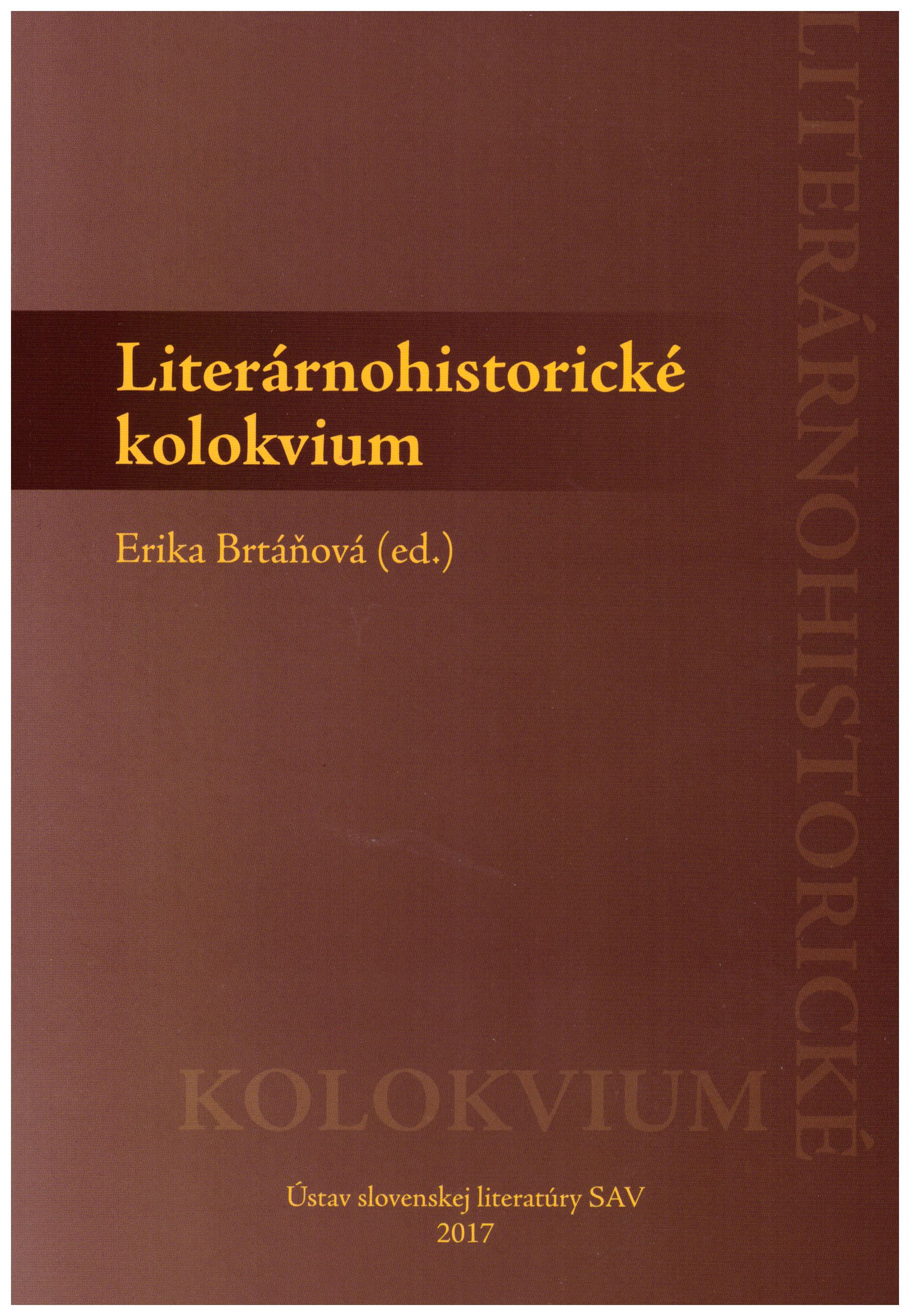 Literárnohistorické kolokvium III. Barok