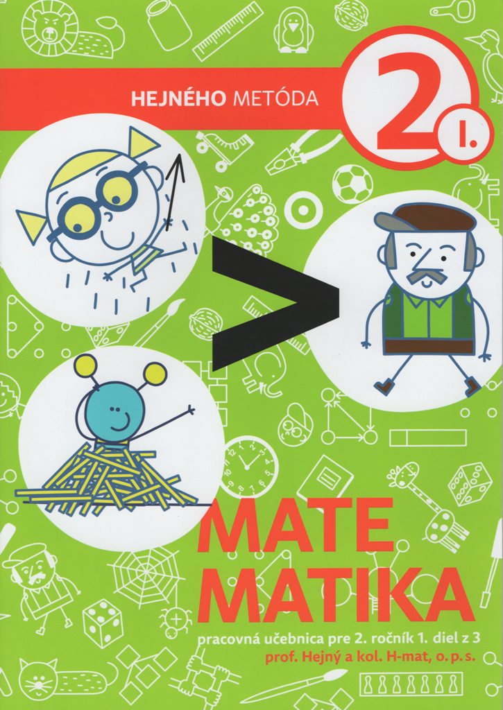 Matematika 2. ročník - učebnica 1. diel (SJ) zelenál