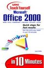 Office 2000 za 10 minut