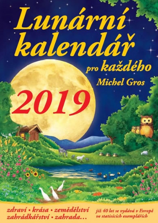 Lunární kalendář pro každého 2019