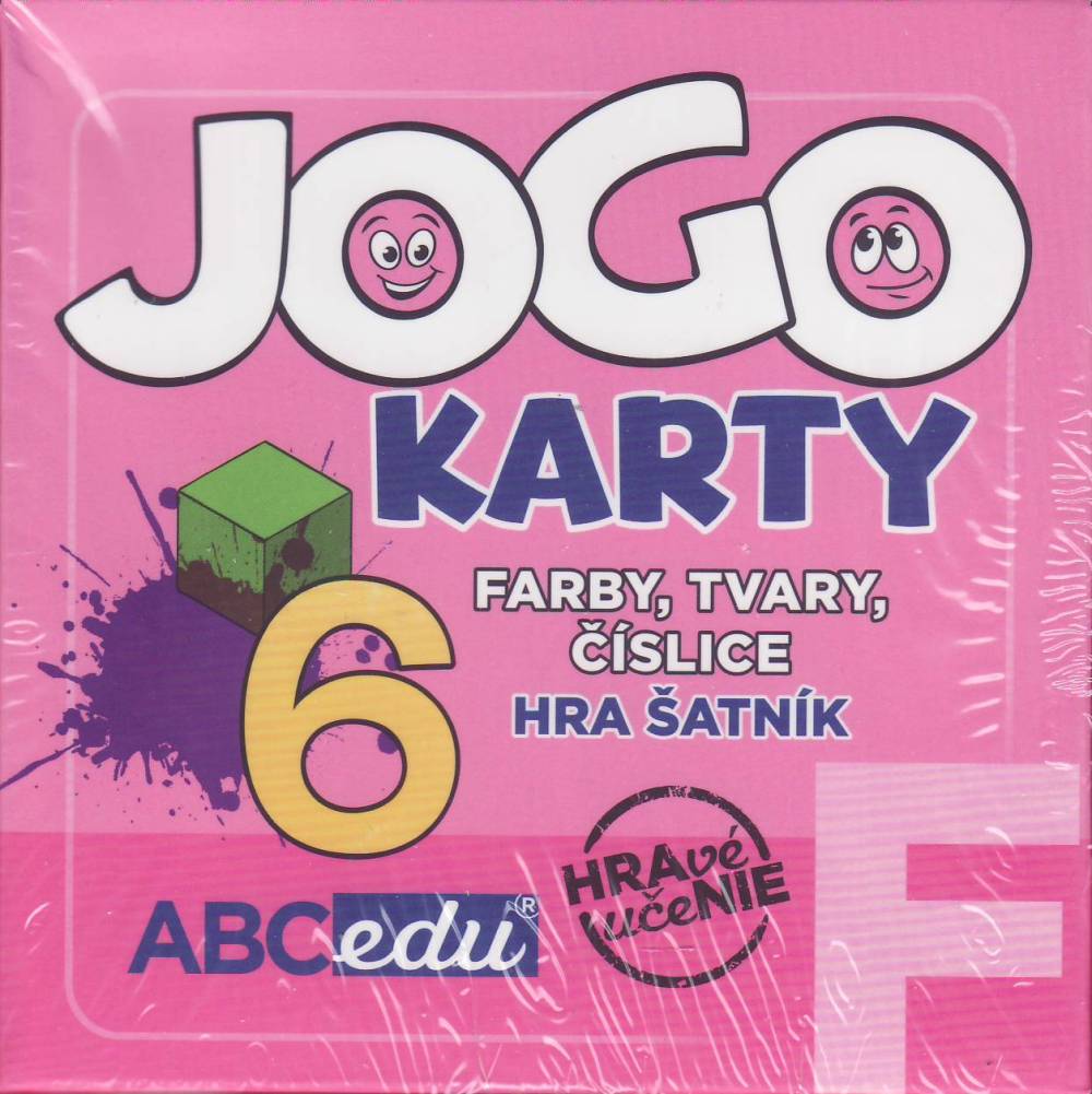 JOGO F - Farby, tvary, číslice - hra Šatník