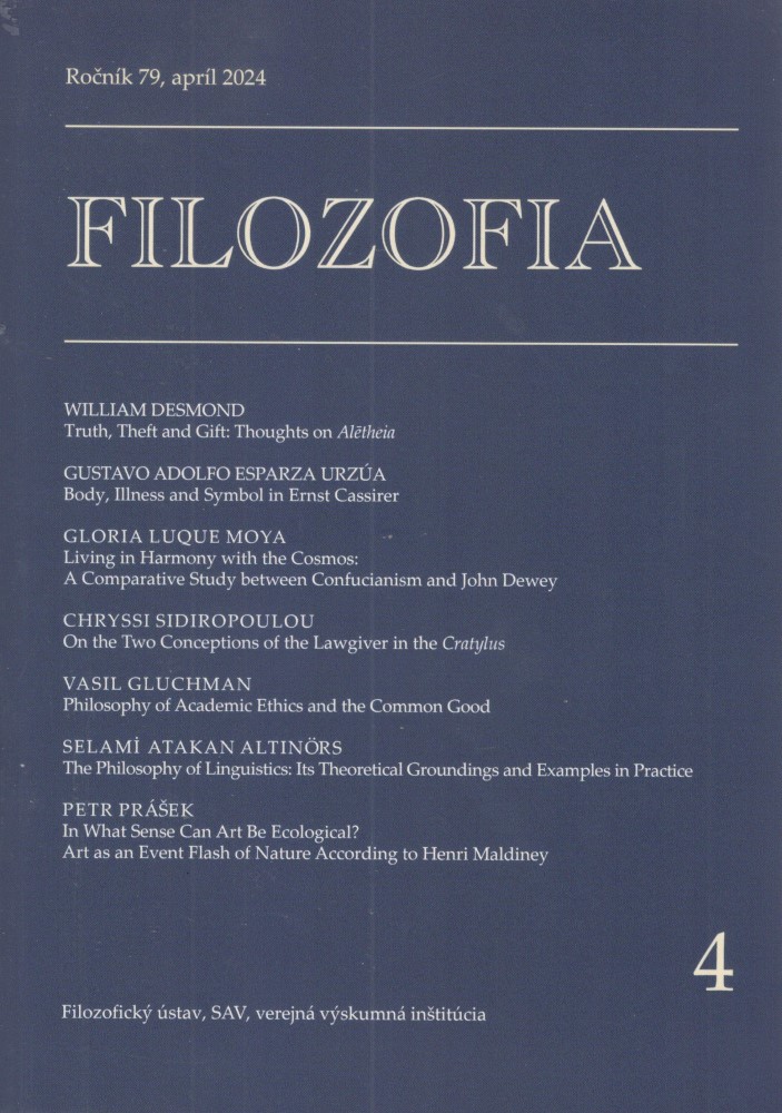 Filozofia 4/2024 ročník 79